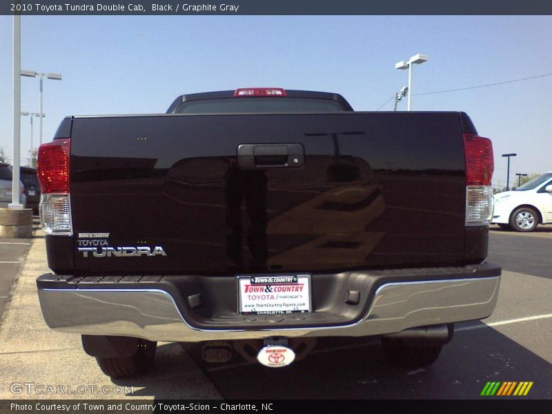 Black / Graphite Gray 2010 Toyota Tundra Double Cab