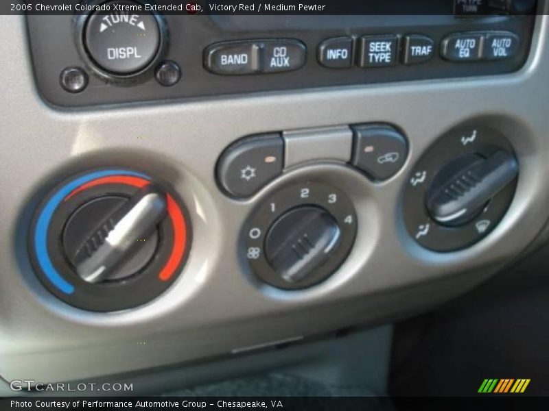 Victory Red / Medium Pewter 2006 Chevrolet Colorado Xtreme Extended Cab