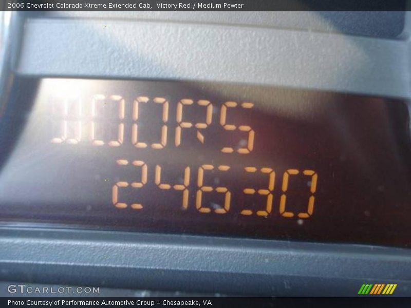 Victory Red / Medium Pewter 2006 Chevrolet Colorado Xtreme Extended Cab