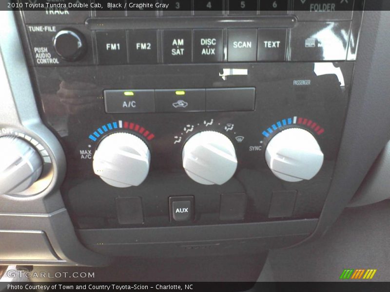 Black / Graphite Gray 2010 Toyota Tundra Double Cab