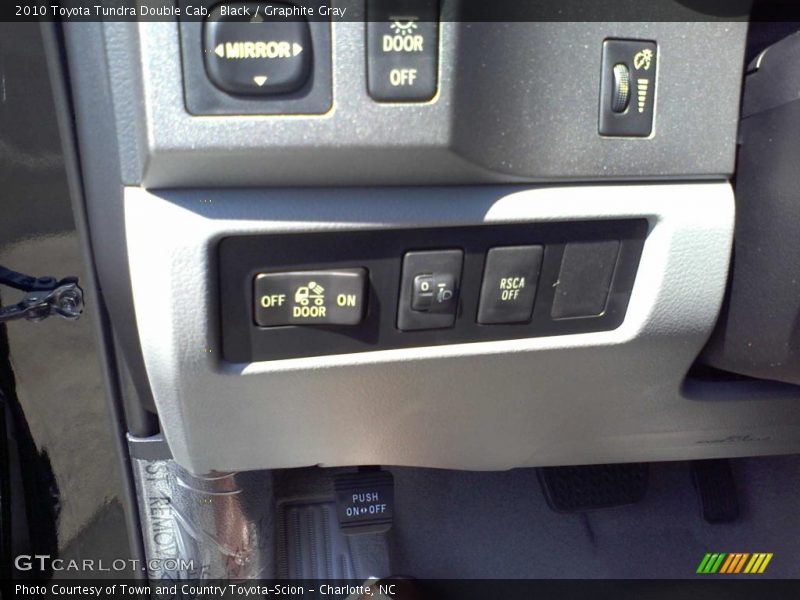 Black / Graphite Gray 2010 Toyota Tundra Double Cab