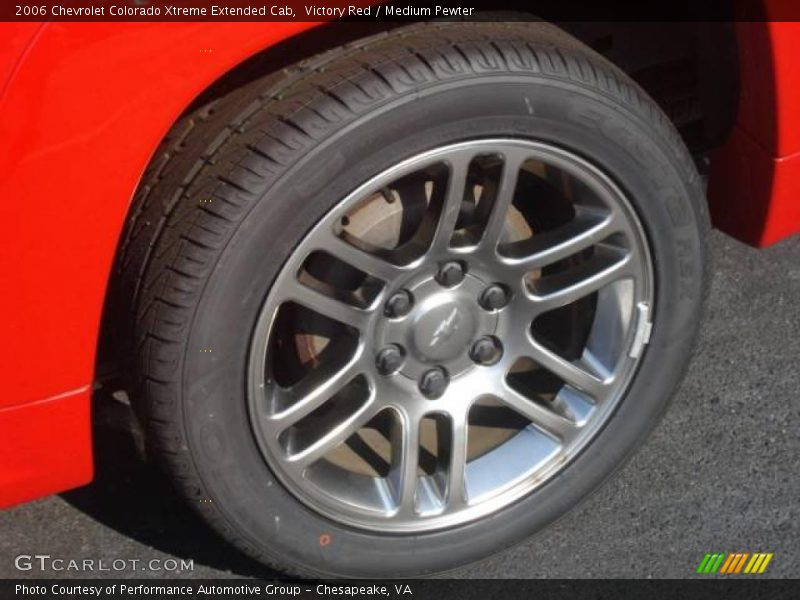 Victory Red / Medium Pewter 2006 Chevrolet Colorado Xtreme Extended Cab