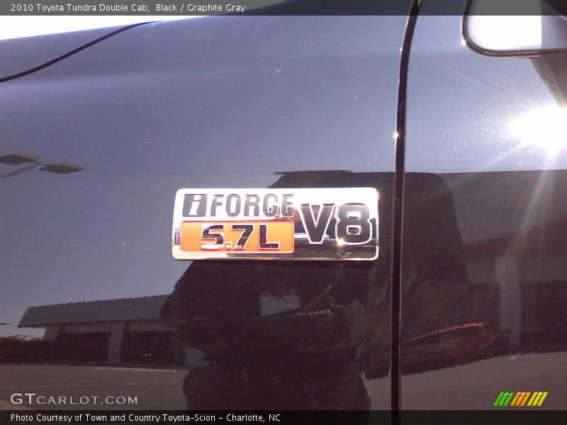 Black / Graphite Gray 2010 Toyota Tundra Double Cab