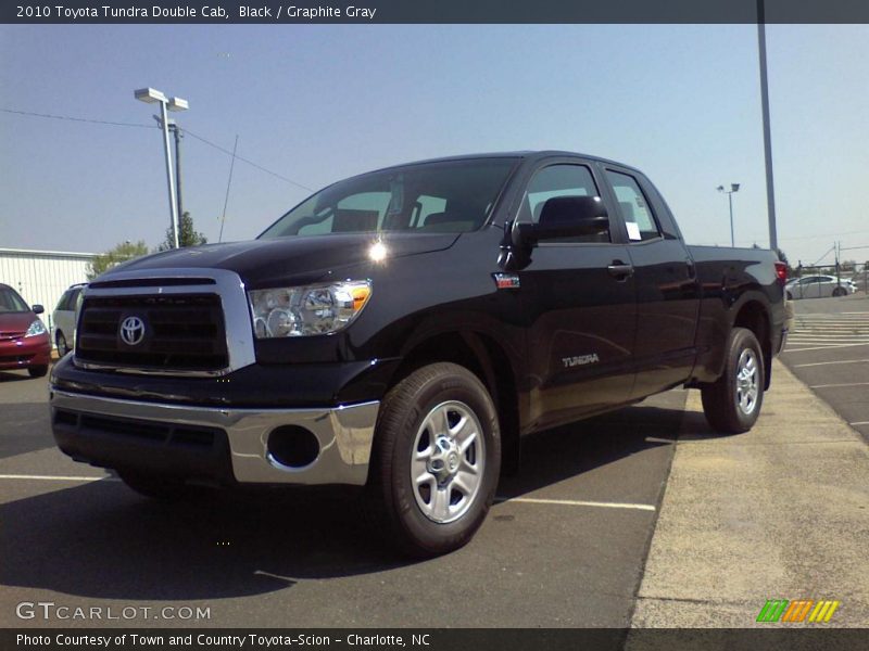 Black / Graphite Gray 2010 Toyota Tundra Double Cab