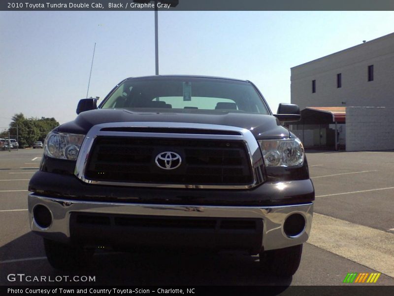 Black / Graphite Gray 2010 Toyota Tundra Double Cab