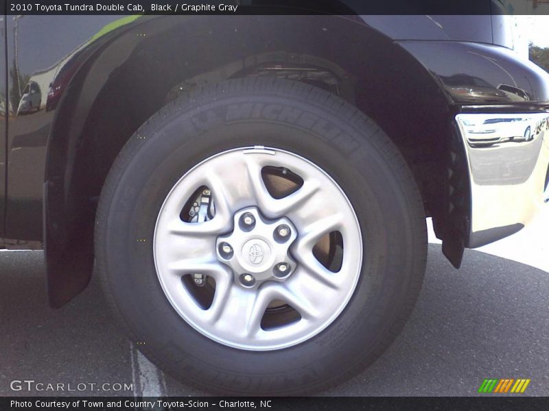 Black / Graphite Gray 2010 Toyota Tundra Double Cab