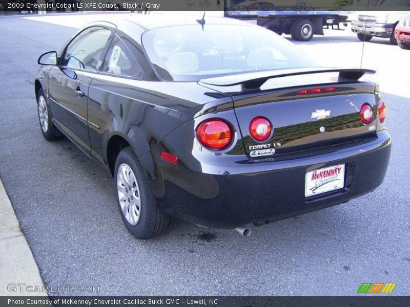 Black / Gray 2009 Chevrolet Cobalt LS XFE Coupe