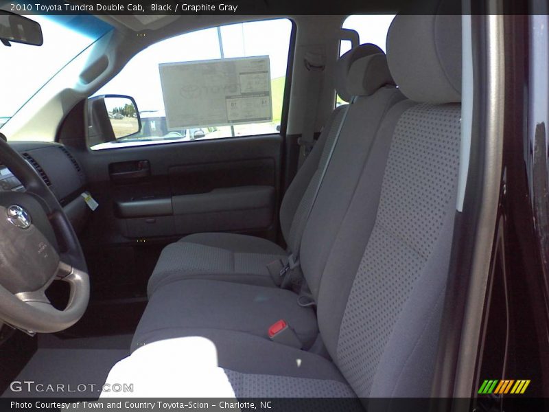 Black / Graphite Gray 2010 Toyota Tundra Double Cab