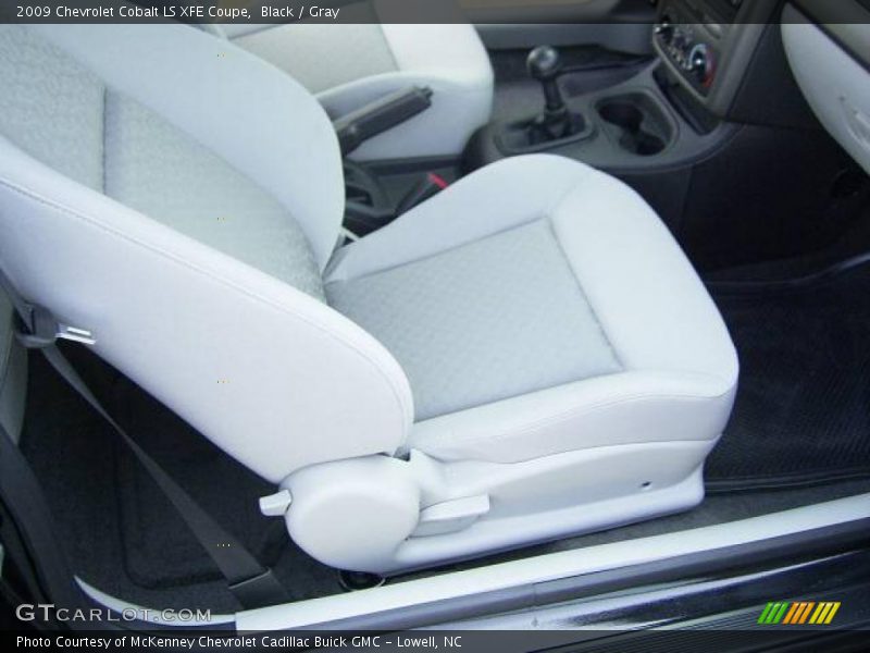 Black / Gray 2009 Chevrolet Cobalt LS XFE Coupe