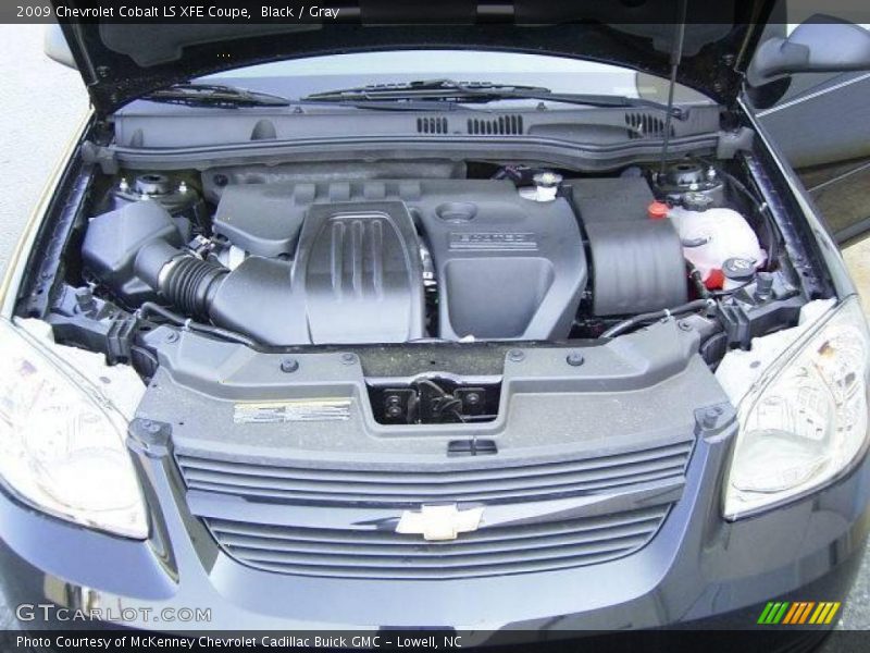 Black / Gray 2009 Chevrolet Cobalt LS XFE Coupe