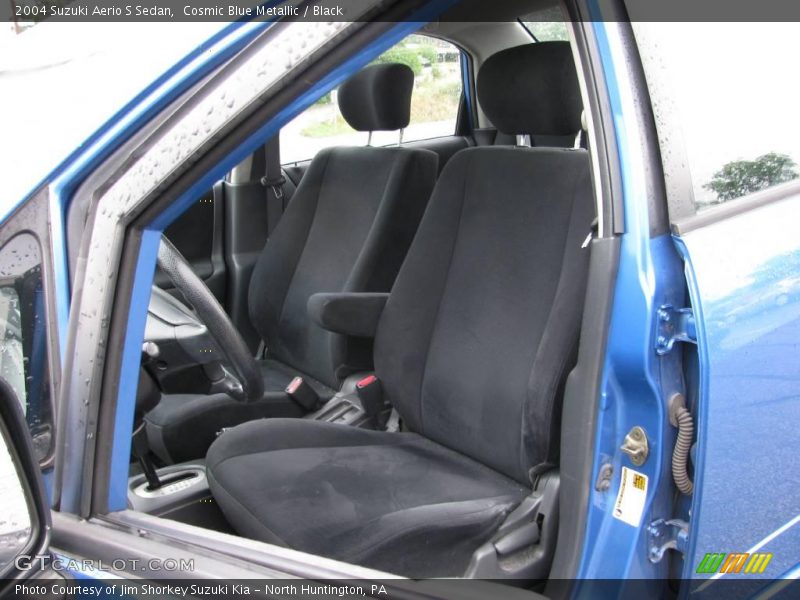 Cosmic Blue Metallic / Black 2004 Suzuki Aerio S Sedan