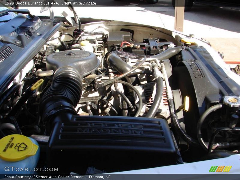 Bright White / Agate 1999 Dodge Durango SLT 4x4