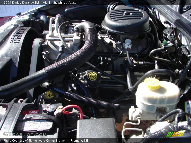 Bright White / Agate 1999 Dodge Durango SLT 4x4