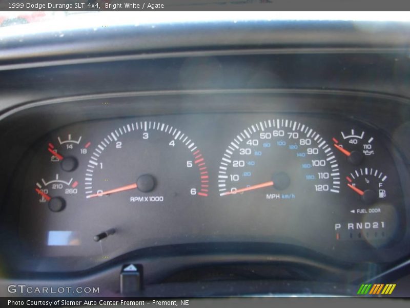 Bright White / Agate 1999 Dodge Durango SLT 4x4
