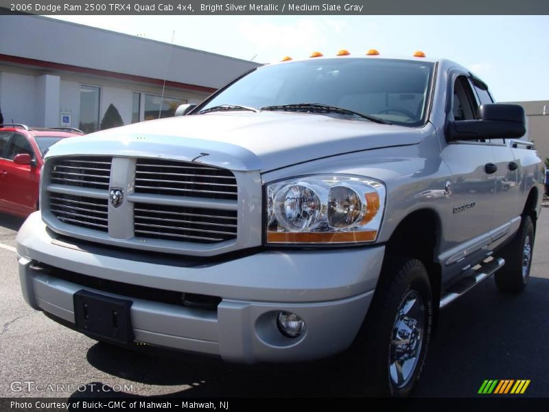 Bright Silver Metallic / Medium Slate Gray 2006 Dodge Ram 2500 TRX4 Quad Cab 4x4