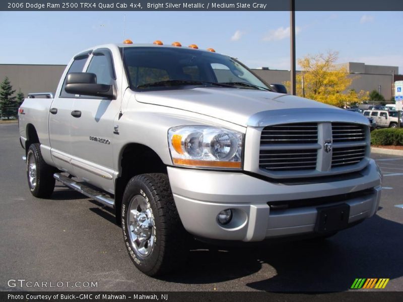 Bright Silver Metallic / Medium Slate Gray 2006 Dodge Ram 2500 TRX4 Quad Cab 4x4