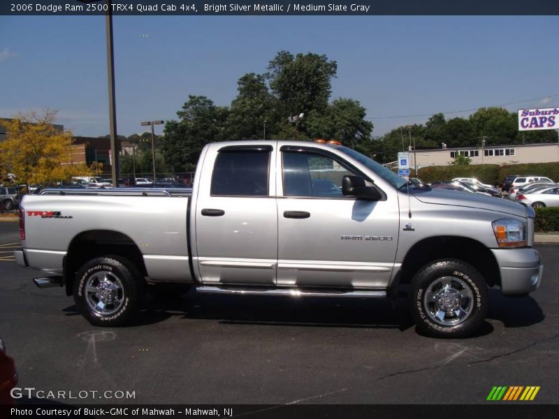 Bright Silver Metallic / Medium Slate Gray 2006 Dodge Ram 2500 TRX4 Quad Cab 4x4