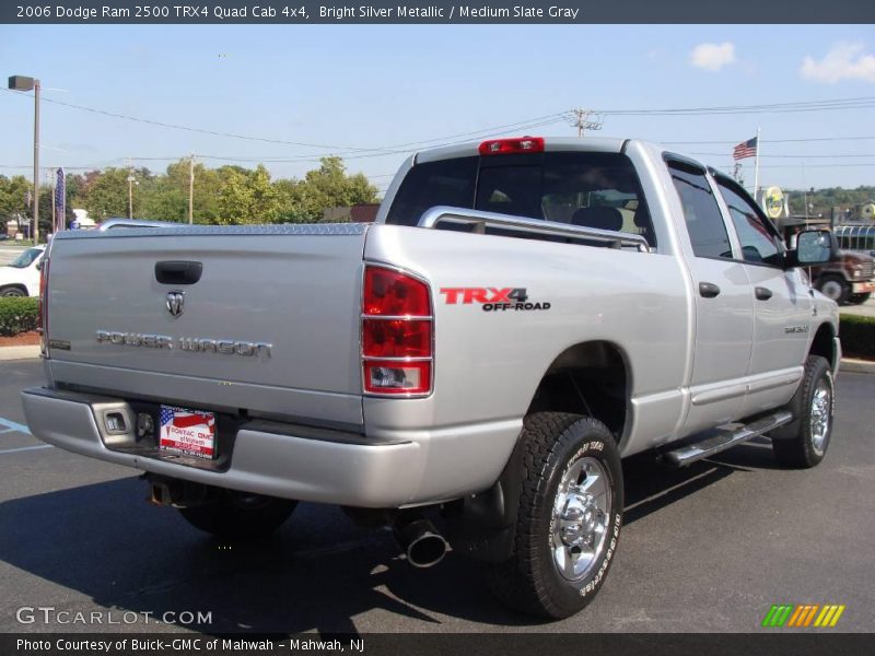 Bright Silver Metallic / Medium Slate Gray 2006 Dodge Ram 2500 TRX4 Quad Cab 4x4