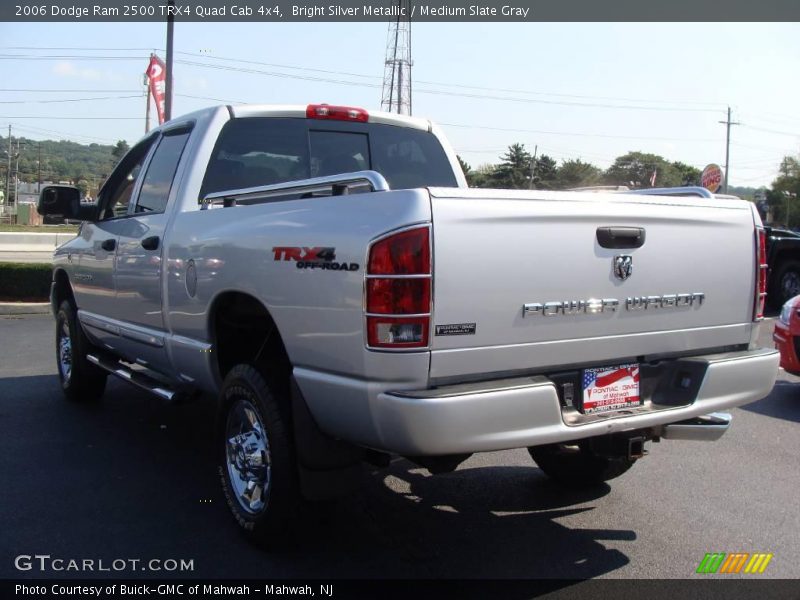 Bright Silver Metallic / Medium Slate Gray 2006 Dodge Ram 2500 TRX4 Quad Cab 4x4