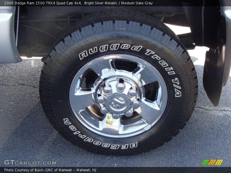 Bright Silver Metallic / Medium Slate Gray 2006 Dodge Ram 2500 TRX4 Quad Cab 4x4