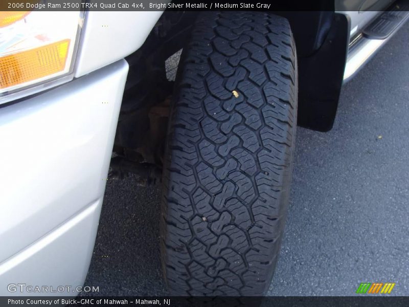 Bright Silver Metallic / Medium Slate Gray 2006 Dodge Ram 2500 TRX4 Quad Cab 4x4