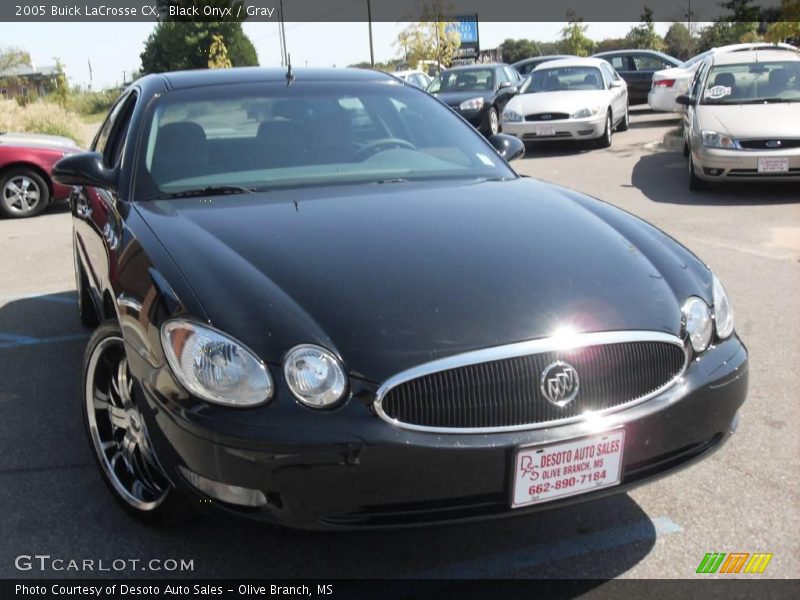 Black Onyx / Gray 2005 Buick LaCrosse CX
