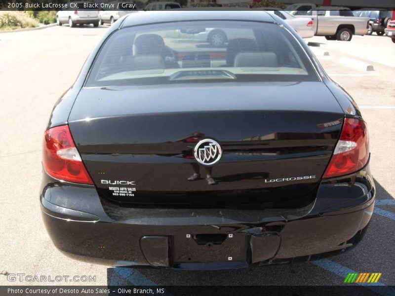 Black Onyx / Gray 2005 Buick LaCrosse CX