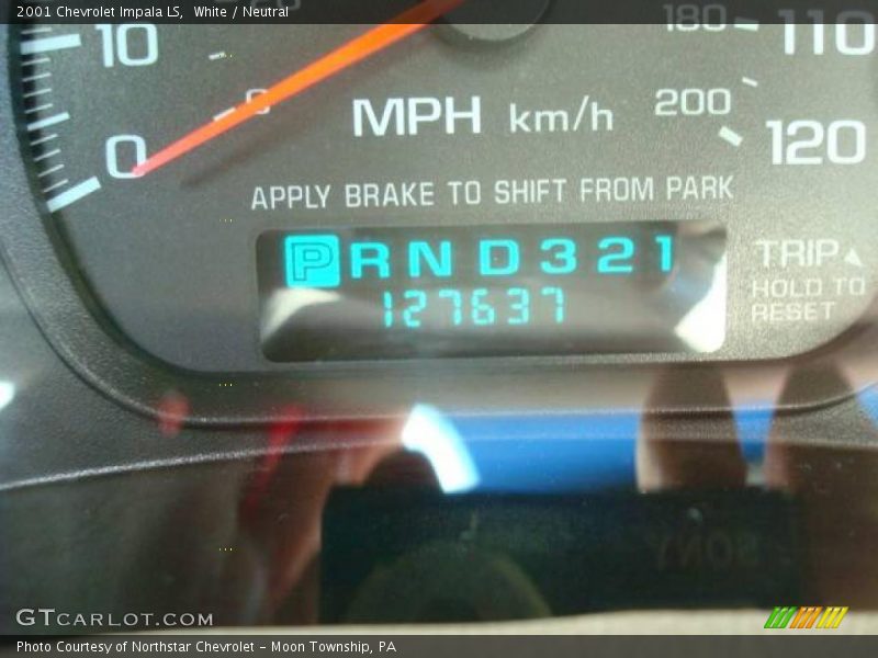 White / Neutral 2001 Chevrolet Impala LS