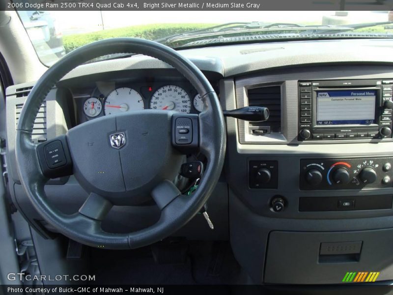 Bright Silver Metallic / Medium Slate Gray 2006 Dodge Ram 2500 TRX4 Quad Cab 4x4