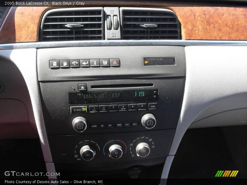 Black Onyx / Gray 2005 Buick LaCrosse CX