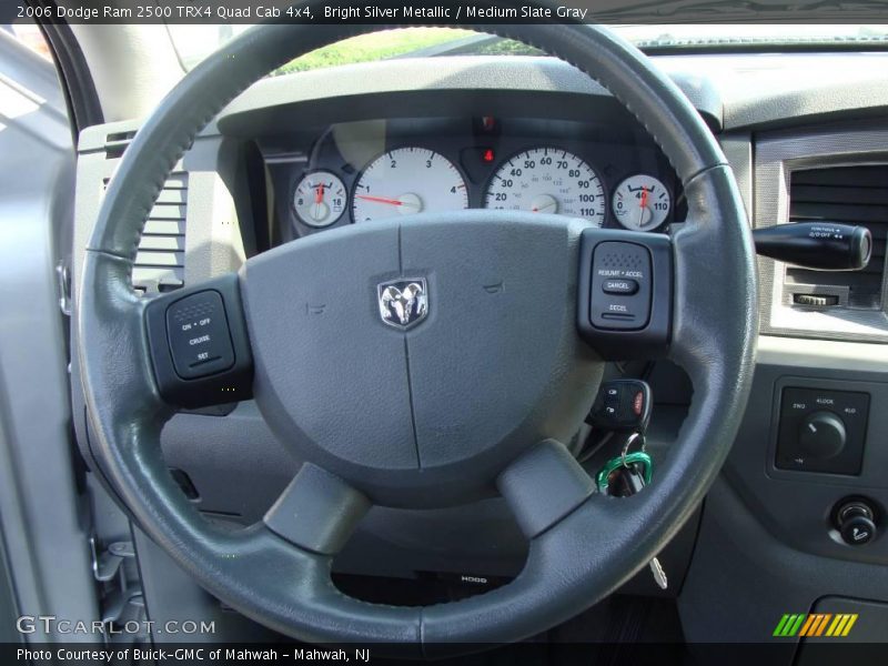 Bright Silver Metallic / Medium Slate Gray 2006 Dodge Ram 2500 TRX4 Quad Cab 4x4