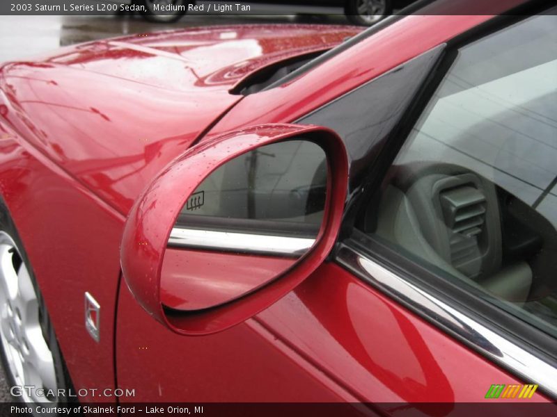 Medium Red / Light Tan 2003 Saturn L Series L200 Sedan