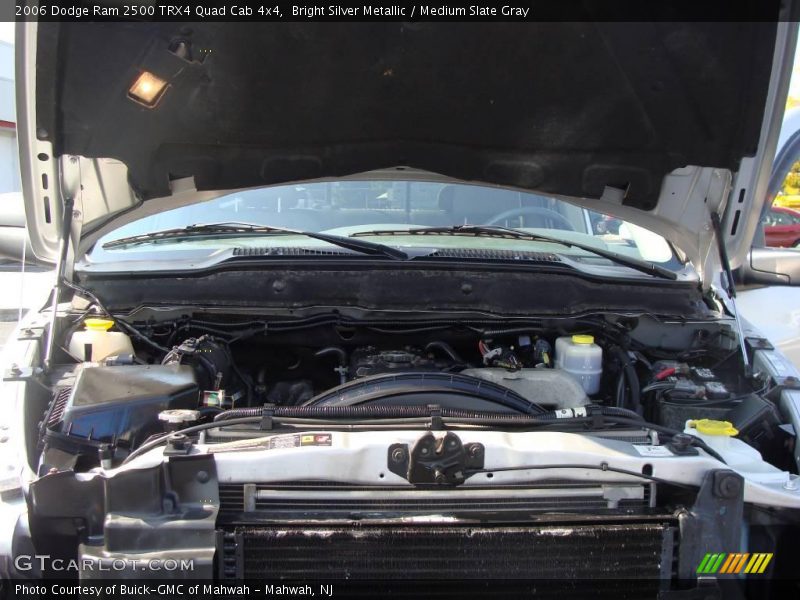 Bright Silver Metallic / Medium Slate Gray 2006 Dodge Ram 2500 TRX4 Quad Cab 4x4