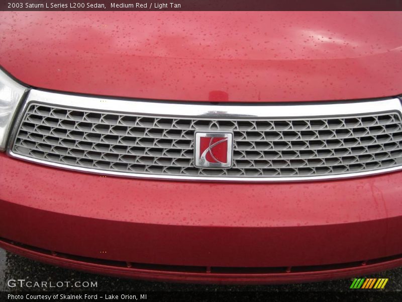 Medium Red / Light Tan 2003 Saturn L Series L200 Sedan