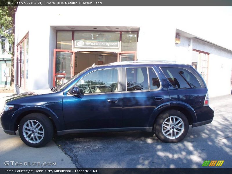 Crystal Blue Metallic / Desert Sand 2007 Saab 9-7X 4.2i