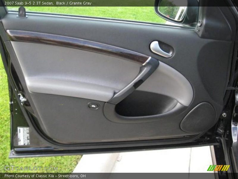 Black / Granite Gray 2007 Saab 9-5 2.3T Sedan
