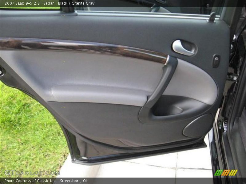 Black / Granite Gray 2007 Saab 9-5 2.3T Sedan