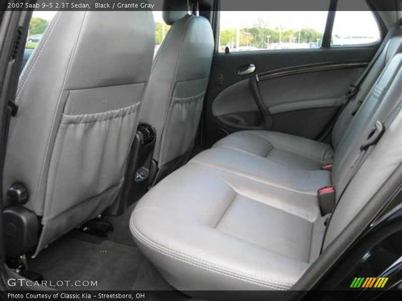 Black / Granite Gray 2007 Saab 9-5 2.3T Sedan
