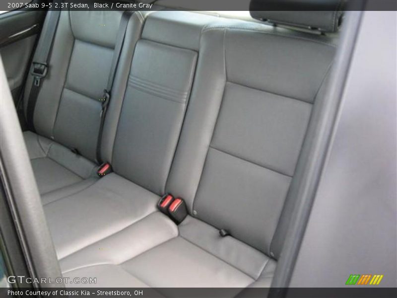 Black / Granite Gray 2007 Saab 9-5 2.3T Sedan