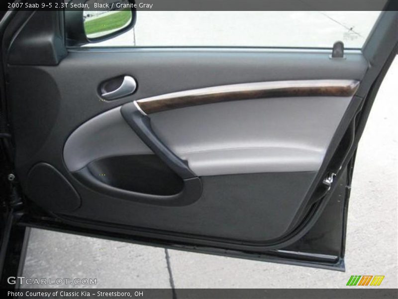 Black / Granite Gray 2007 Saab 9-5 2.3T Sedan