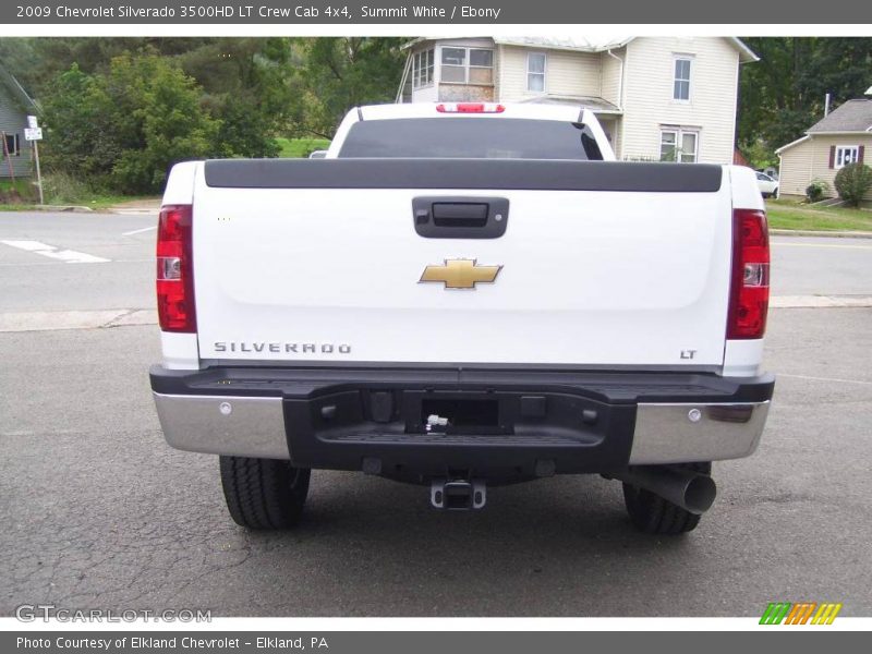 Summit White / Ebony 2009 Chevrolet Silverado 3500HD LT Crew Cab 4x4