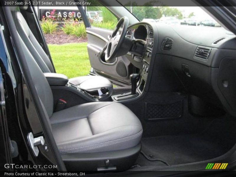 Black / Granite Gray 2007 Saab 9-5 2.3T Sedan