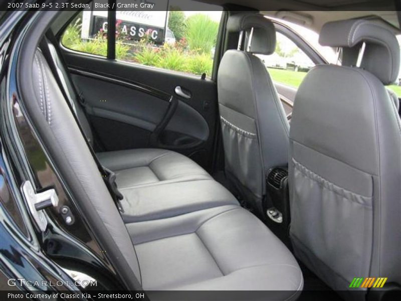 Black / Granite Gray 2007 Saab 9-5 2.3T Sedan