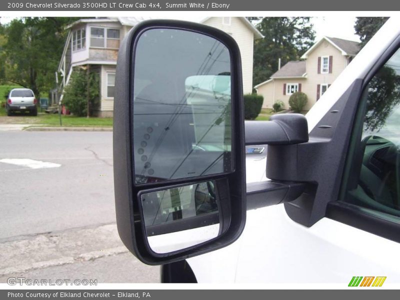 Summit White / Ebony 2009 Chevrolet Silverado 3500HD LT Crew Cab 4x4