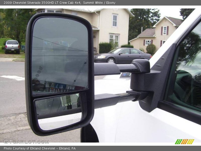 Summit White / Ebony 2009 Chevrolet Silverado 3500HD LT Crew Cab 4x4