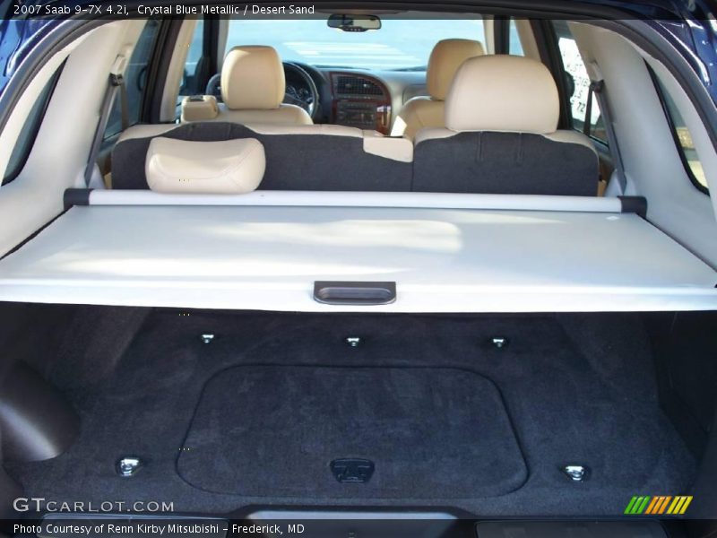 Crystal Blue Metallic / Desert Sand 2007 Saab 9-7X 4.2i