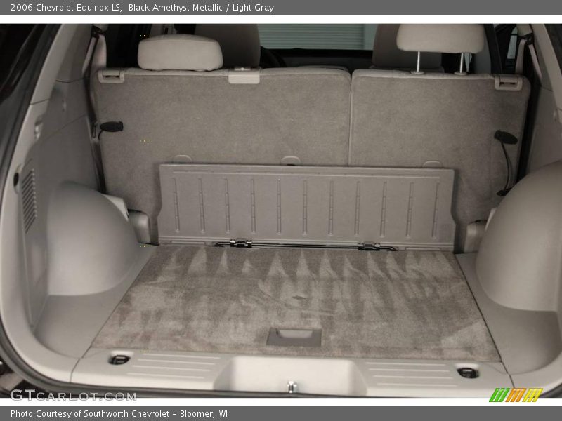 Black Amethyst Metallic / Light Gray 2006 Chevrolet Equinox LS