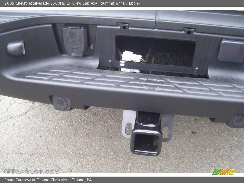 Summit White / Ebony 2009 Chevrolet Silverado 3500HD LT Crew Cab 4x4