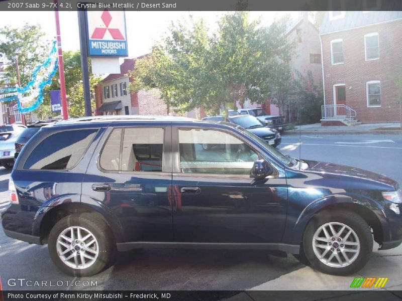 Crystal Blue Metallic / Desert Sand 2007 Saab 9-7X 4.2i