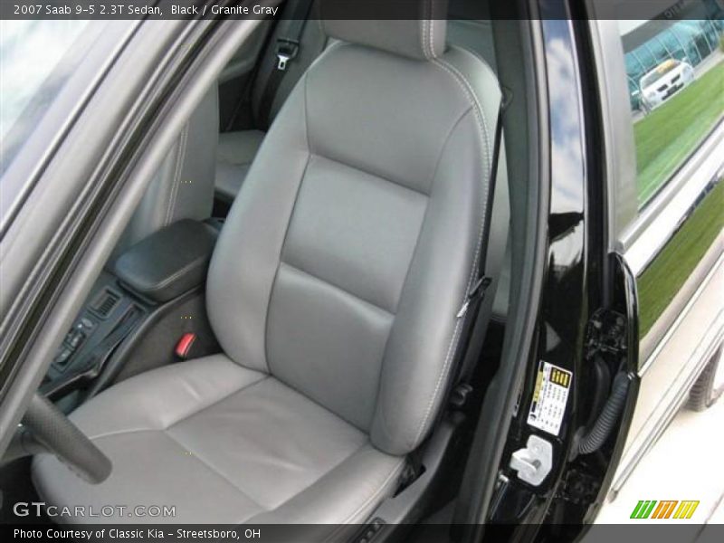 Black / Granite Gray 2007 Saab 9-5 2.3T Sedan